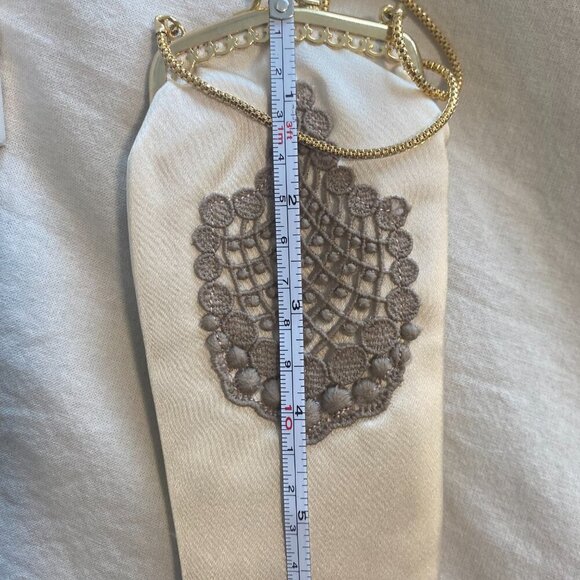 NWOT Vintage Kiss Clasp Evening Bag Handbag Mini Bag‎ Coin Purse Made in England - Picture 8 of 9